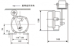 速度開關(guān)，測速傳感器XSAV11801（低速型）高低速速度開關(guān)